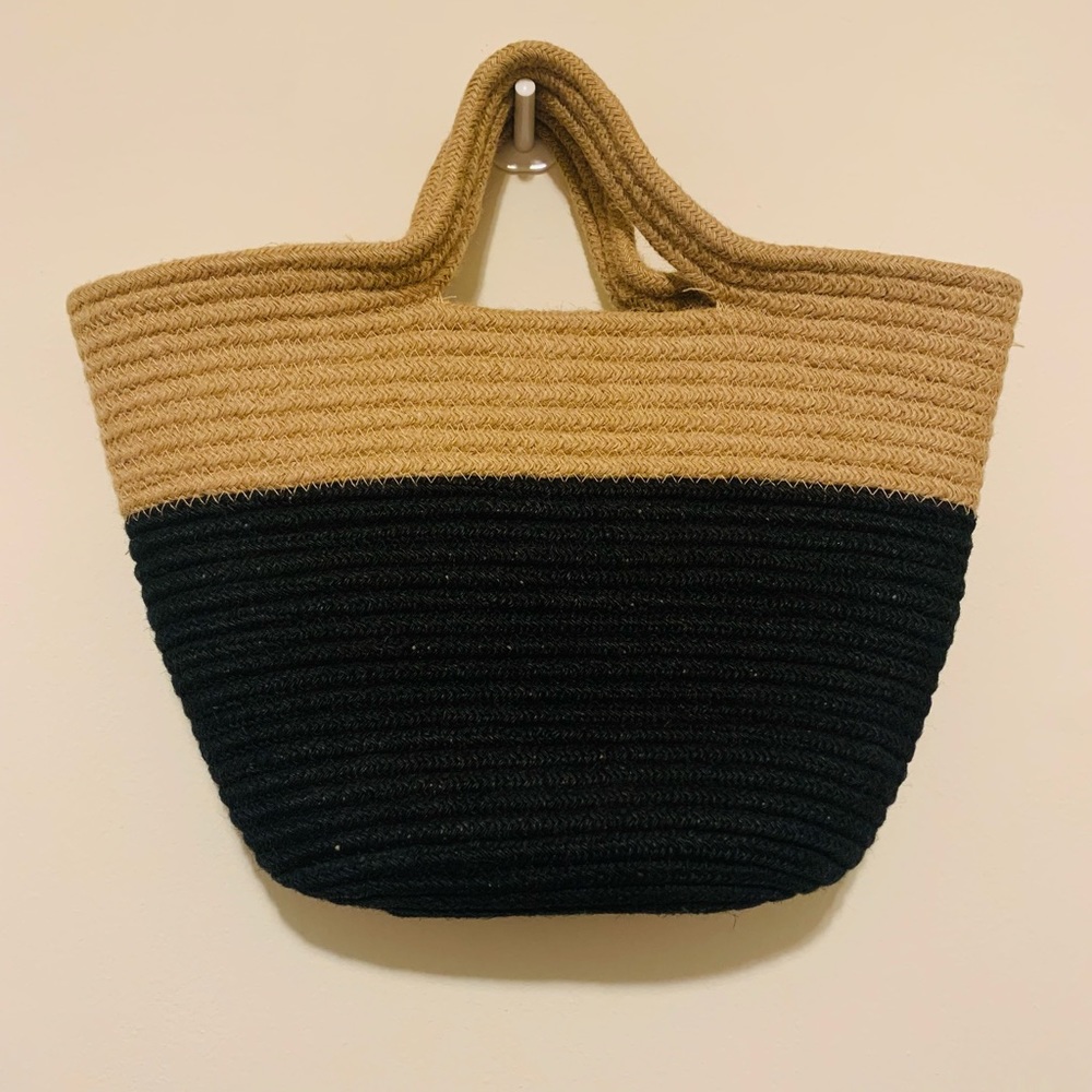 Uo Color-Block Straw Tote - image 1